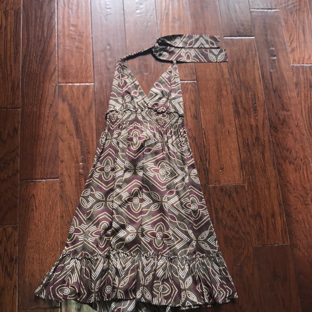BCBG halter dress